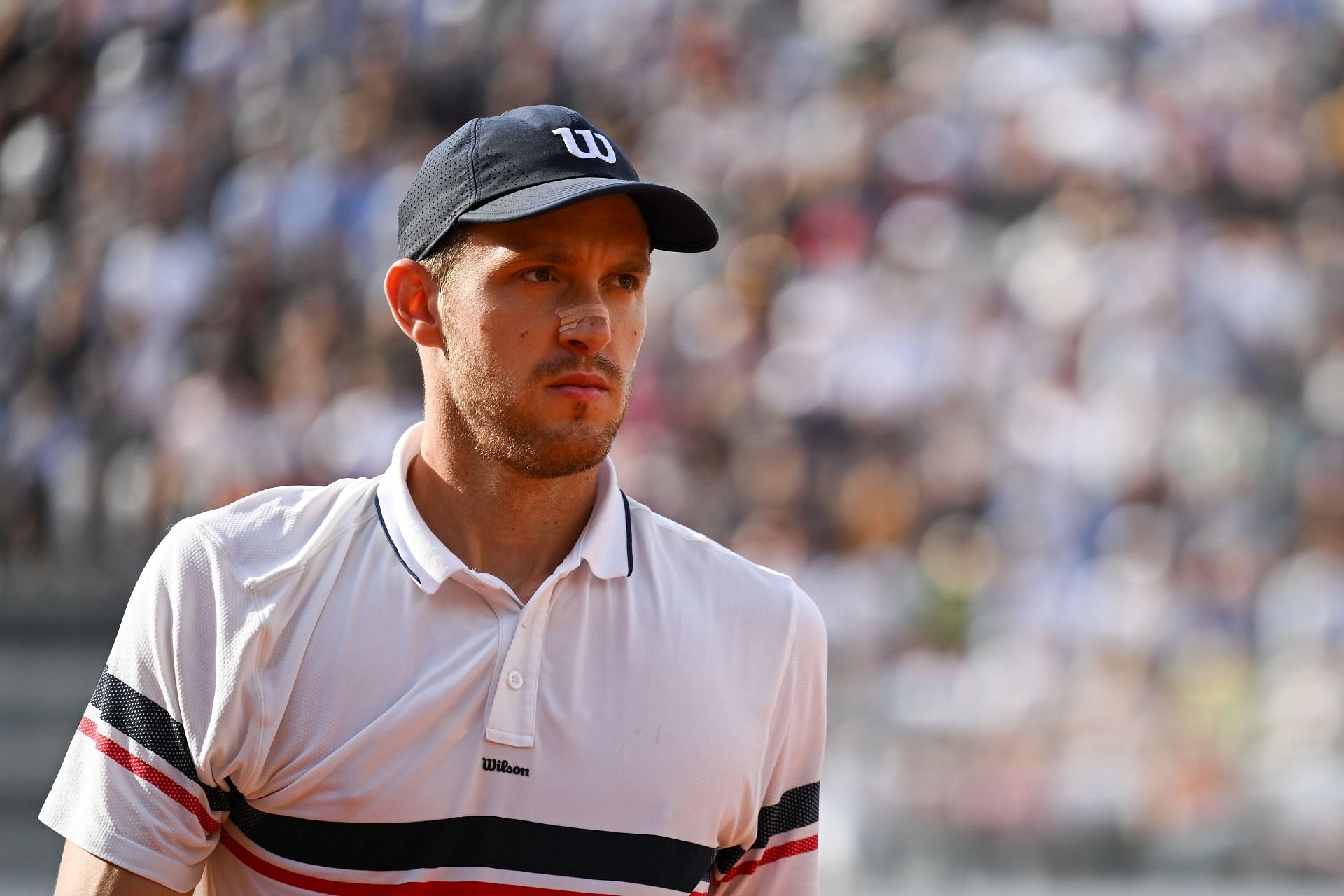 Nicolas Jarry at the 2024 Internazionali BNL D'Italia